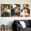 Funny Hairstyle A Lion At The Barbershop Hairdresser Art Poster Canvas Painting Wall Prints Picture Room Barbershop Home Decor