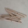 Wooden Wick Holder for DIY Candle Making, 114x10x2mm, Popsicle Stick with Multi-Hole and Single Center Hole Design.