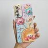 Phone Case for Samsung Galaxy M15 5G F15 5G Fashion Painted Half-wrapped Case Soft Silicon Cases E156 M156 Protection Back Cover