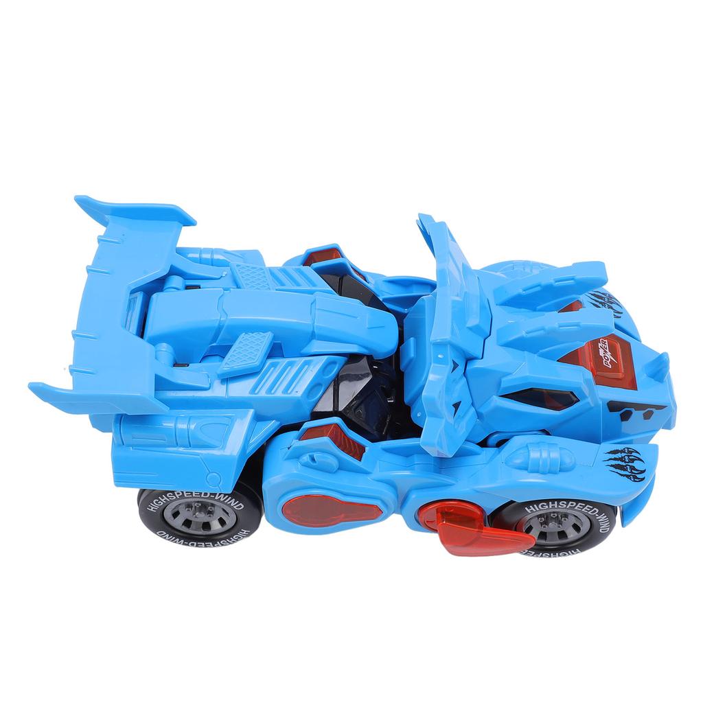 Трансформирующийся игрушечный динозавр на батарейках, электрический динозавр с легкой музыкой для малышей