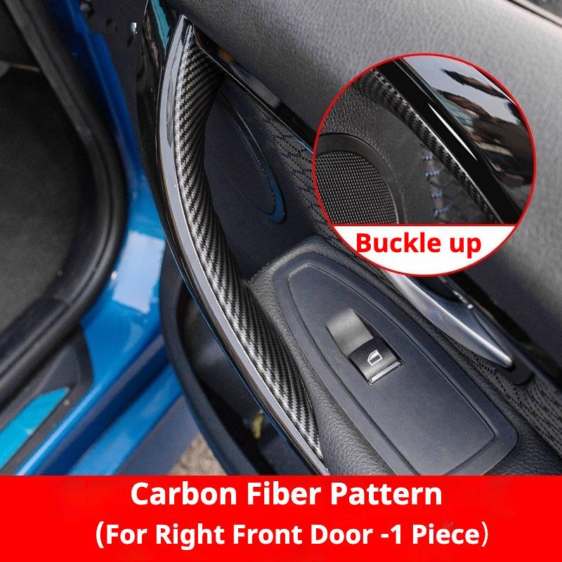 ABCDES1Car Interior Door Handles For BMW F30 F31 F32 F34 F36 F80 F82 3 4 Series 3GT ABS Interior Door Handle Pull Protective Cover