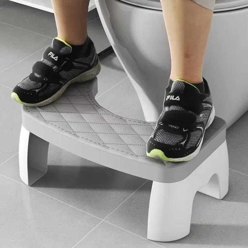 Toilet Stool Toilet Squat Stool Bathroom Portable Step Removable Non-slip Toilet Seat Stool Home Adult Bathroom Accessories MEW