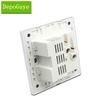 DepoGuye AC 110-250V UK Standard Socket Panel, 5V 2.1A Dual USB Mobile Phone Charger International Universal Power Outlet 86mm