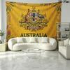 Socceroos Wall Tapestry Aesthetic Wall Hanging Printed Fabric Blanket Decorative Tapestries for Bedroom Living Room Home Decor
