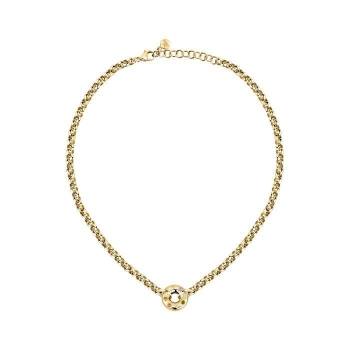Collier en acier - MORELLATO - SAVO03 - Femme - Cristal - Doré