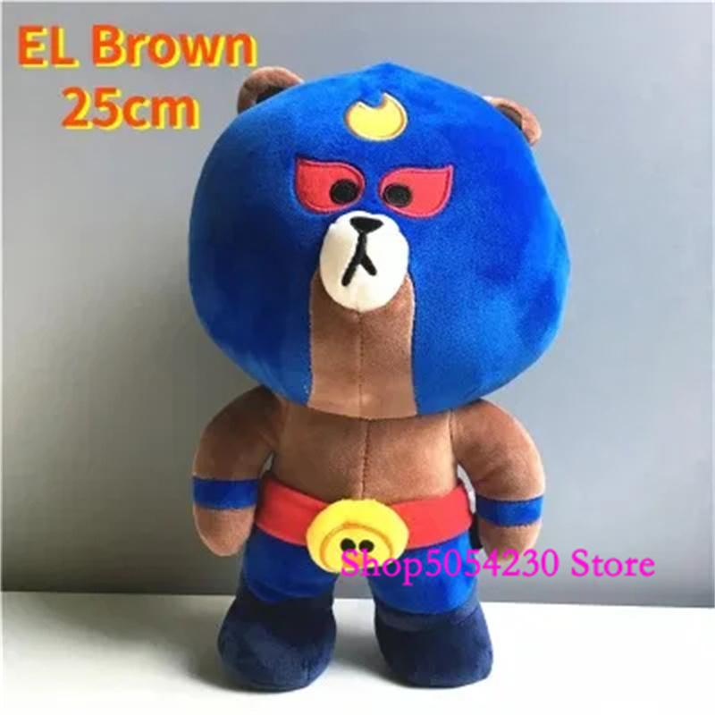 Cotton Spike Anime Figures Brawl Stars Kawaii Heroes Crow Nita Poco Colt Soft Stuff Mascot Boys Christmas Gifts Collectible