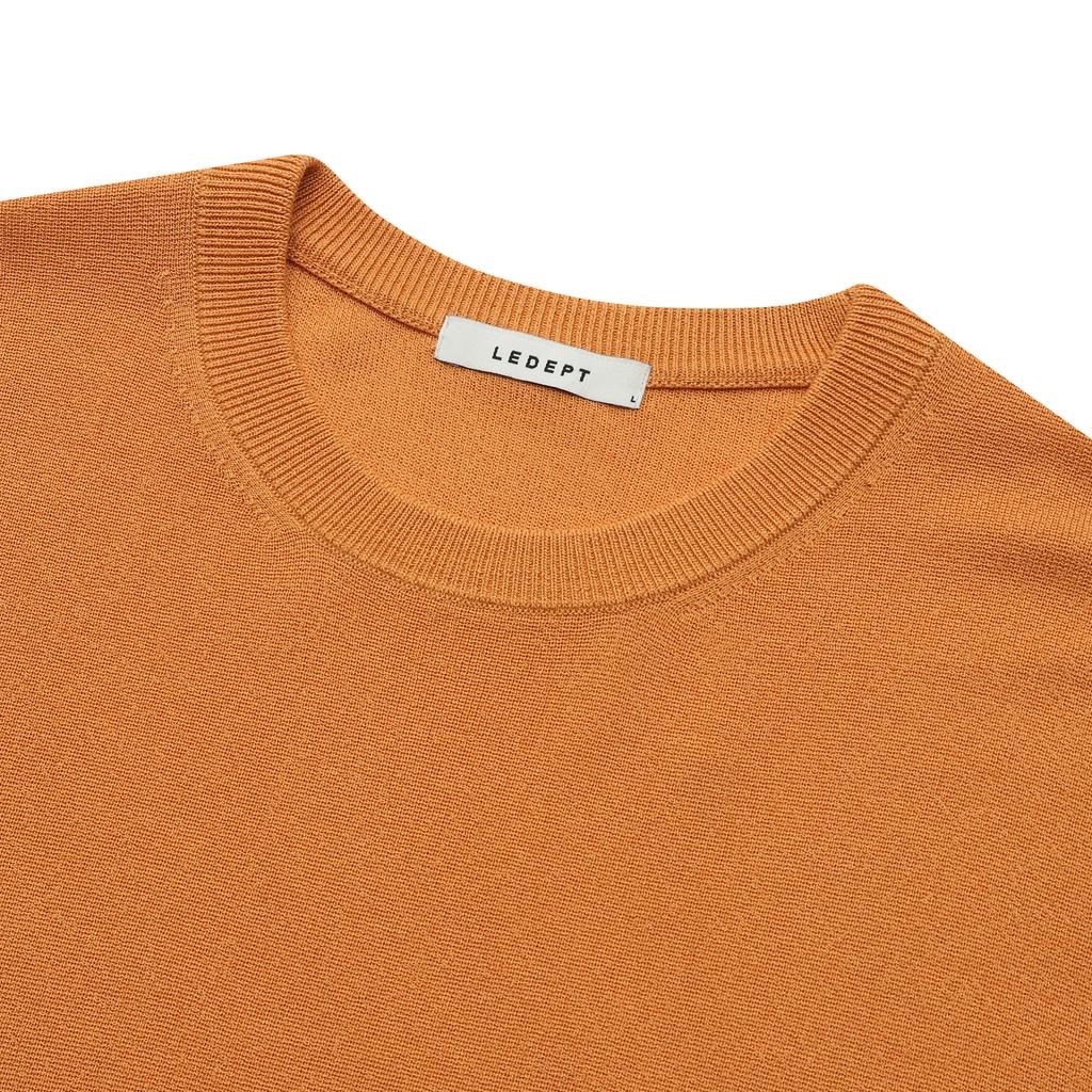 LEDEPT Summer Cool Knit Pullover [Orange]