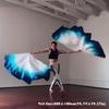with Telescopic Sticks Belly Dance Accessories Props Scalable Rods Multicolor Colorful Scarves Flag Portable Lightweight
