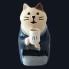 Мини Модель Кошки Маленький Декор для Сада Смола Миниатюра Закка Фигурка Кошки для Веселья