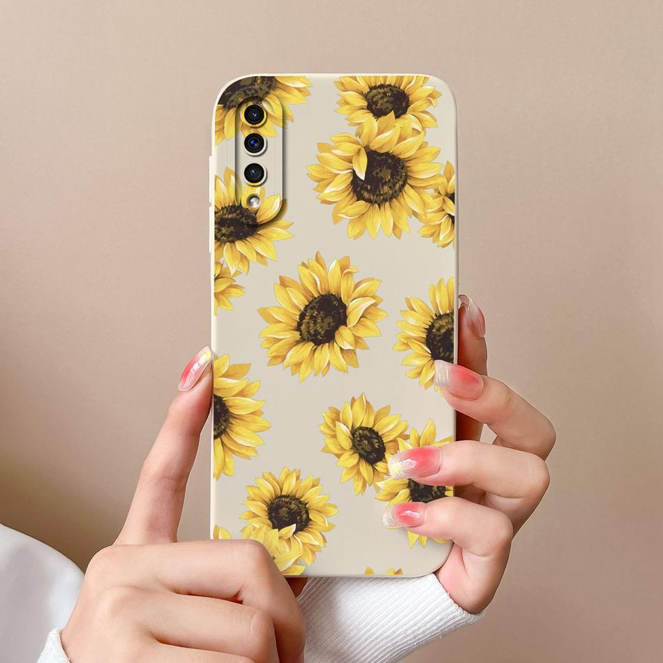 Чехол для Samsung A50 A50S Милый Астронавт Защита объектива камеры Мягкий Жидкий Силикон Задняя крышка для Samsung Galaxy A 50 50S Capa