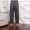 Men's European Silk Pajama Pants - Spring/Summer Home Loungewear