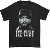 Футболка для мальчиков Ice Cube с большим лицом, молодежный размер M, черная