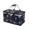 Picnic Bag, Picnic Basket, Cooler Basket, Picnic Box, 30L Large Capacity, Insulated Shopping Bag, Keeps Food Cool and Warm, Insulated, Easy To Clean,