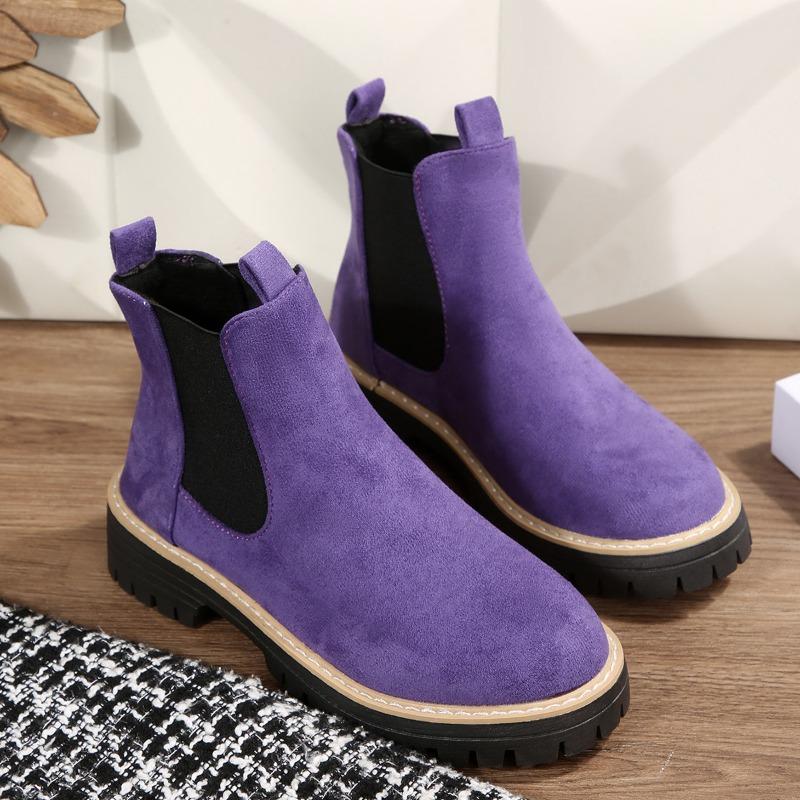 Big-size Women's Fall and Winter Fashionable Short Boots, Casual Shoes, Women's Boots