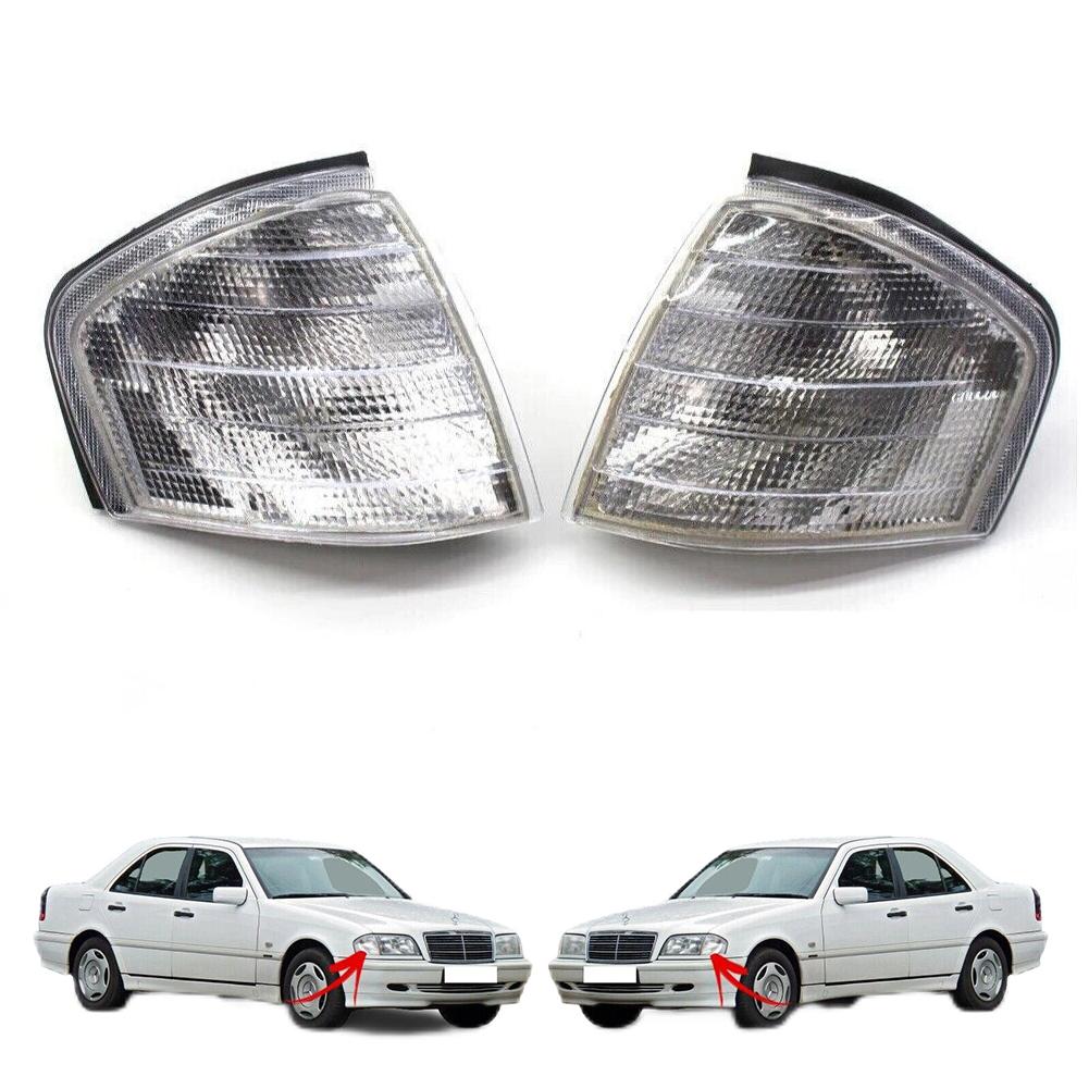 1 шт. Передний угловой фонарь, указатель поворота, для 1993-2000 гг. Для Benz C Class W202, запчасти, аксессуары 21*14,3*10 см