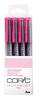 COPIC Too Copic Multiliner Розовый Набор из 4 штук,