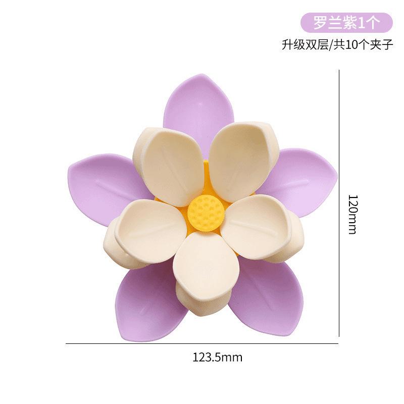 Магнитный клип для холодильника 'Цвет сакуры', клип-лепесток, магнитный клей, цветочное украшение, клип для снеков