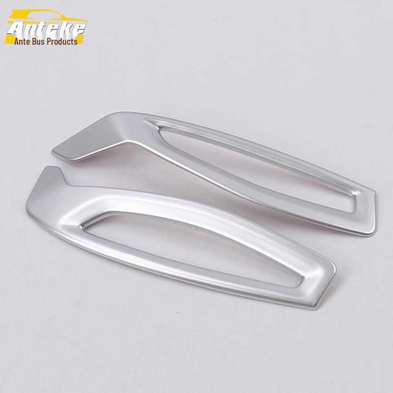 Ize Front Dashboard Air Outlet Decorative Trim Sticker for AC, 18 Compatible