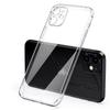 Роскошный прозрачный чехол с покрытием для iPhone 11 12 13 14 Pro Max с квадратной рамкой, силиконовый чехол X XR XS Max 8 7 Plus, прозрачная задняя крышка
