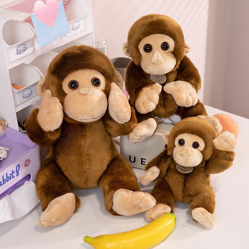 Monkey Doll Gorilla Plush Toy Birthday Gift Children's Toys Home Decoration Plush Animal Monkey Toy Gorilla Plush Toy