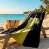 Brazilian Football Player Beach Towel High Absorbency & Quick-Dry Comfortable Lightweight Perfect for Traveling Yoga Camping and Swimming