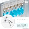 Key Holds 24 Storage Name Entry Lost Wall Office Commercial Security Key Case A-ITEM Box, Keys, Box, Space, Prevention, Hanging, Supplies, Use,