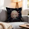Anime Lycoris Recoil Cushion Cover 1Pcs Decorative Covers Soft Cushion Case For Sofa Couch Decor 40X40 45X45 Pillowcases