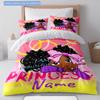Fashiongirl Customize Your Name Duvet Cover Soft Bedding Set For Bedroom Guest Room And Dorm Decoration Threepiece Set Includes 1 Duvet Cover 2