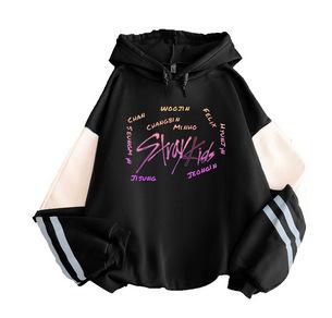 Трансграничная поставка Харадзюку KPOP Stray Kids альбом толстовка с длинным рукавом комбинированная толстовка