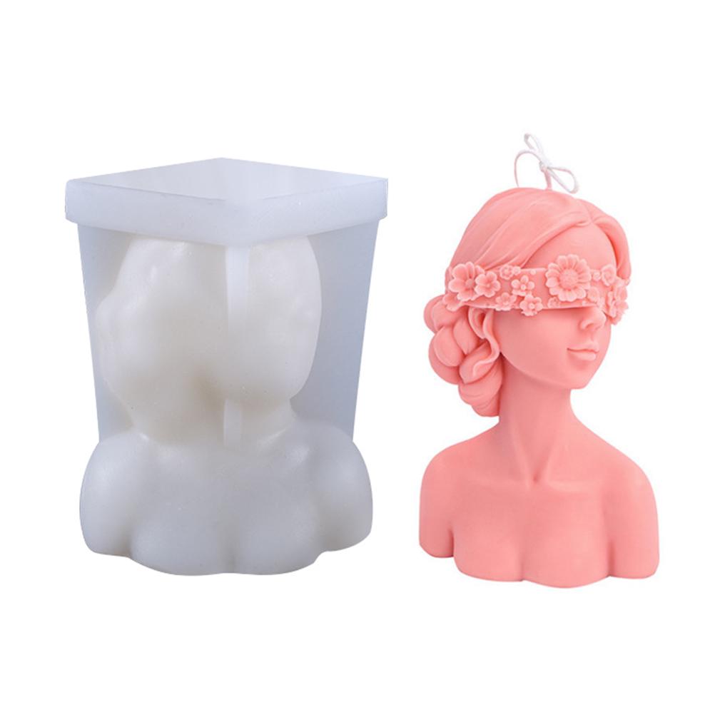 DIY силиконовая форма для свечей 3D силиконовая форма для литья свечей форма для изготовления свечей форма для женского тела