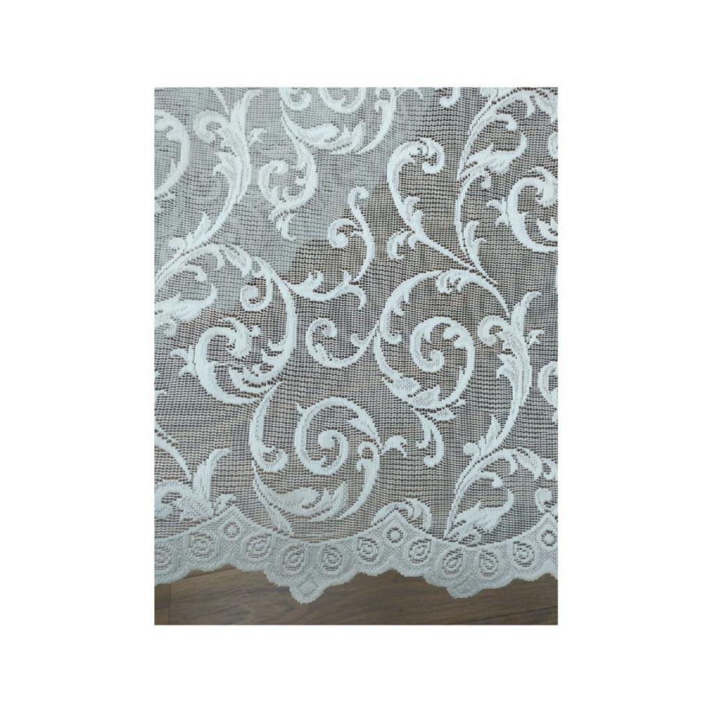 Специальная вязаная фактурная занавеска из тюля Cruve, 300x260 см, ворс 1/4 Esse6063