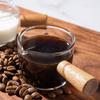 50/100ml Wood Handle Glass Espresso Measuring Cup Milk Cup Multi-functional Kitchen Measure Mug Coffee Supplies Clear