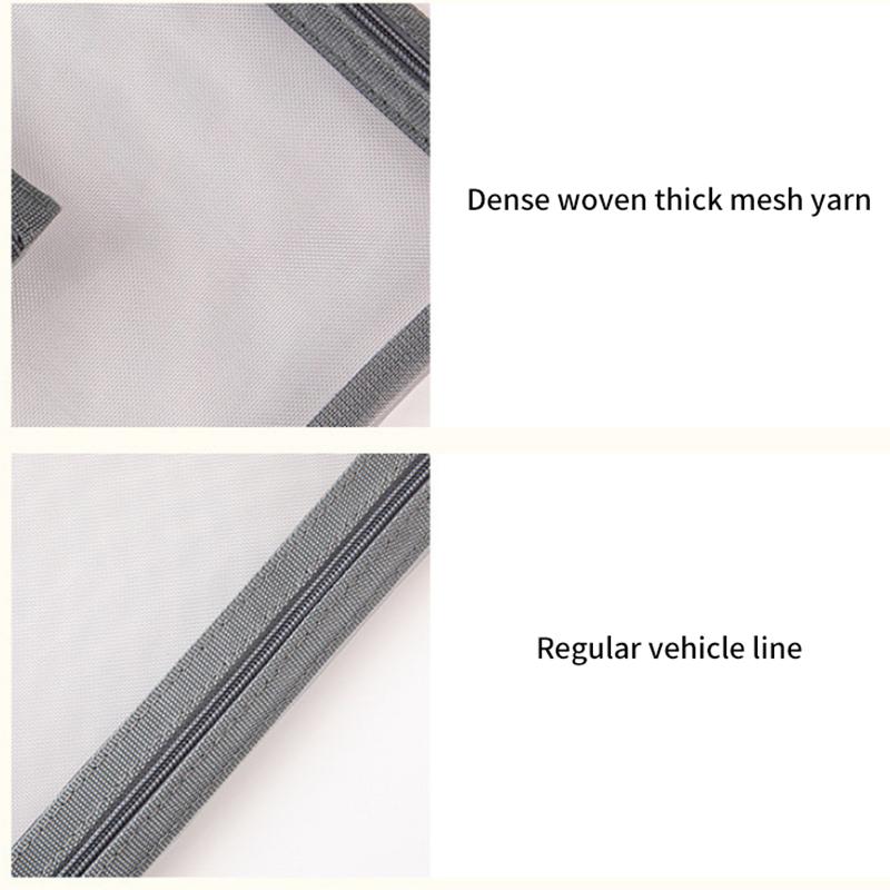 Large Capacity Portable Outdoor Travel Makeup Bag Transparent Mesh Storage Washing Bag Home Organization Tote Bag