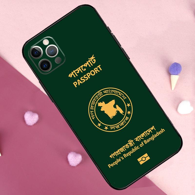 Чехол с флагом Бангладеш для iPhone 14 15 16 Plus 11 12 13 Pro Max 7 8 X XR XS Max 12 13 Mini Задняя крышка