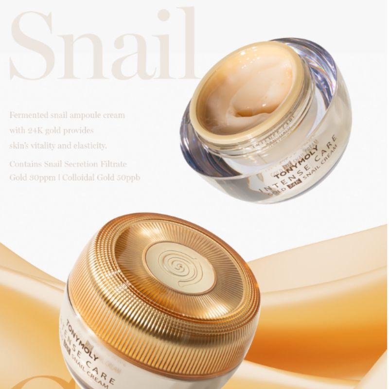 Tonymoly Интенсивный уход Gold 24K Крем для улиток 45мл
