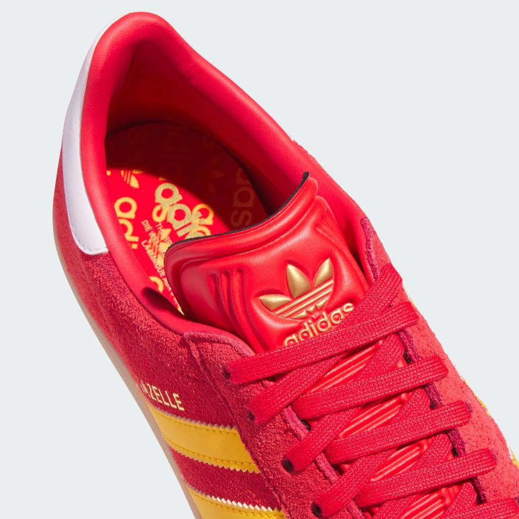 adidas Gazelle Golf KJ5429 Unisex Originals Sneakers Pure Ruby / Crew Yellow / Gum