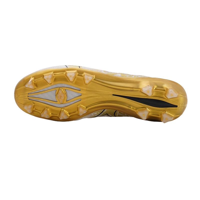 Mizuno Футбольные бутсы Alpha FG Elite с длинными шипами Мужские футбольные бутсы Платина P1GA246250