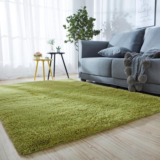 For Bedroom Living Room Home Carpet Nordic Fluffy Plush Children 'S Room Decor Non Slip Mats Lounge Porch Table Coffee Large Rugs