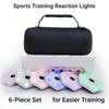 Reaction Training Light Speed Training Equipment Training Lights System Practical LED for Outdoor Sports Exercise Home Football
