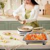 Stainless Steel Chafing Dish Food Tray Practical Catering Warming Trays Metal Pot Pans  Dining