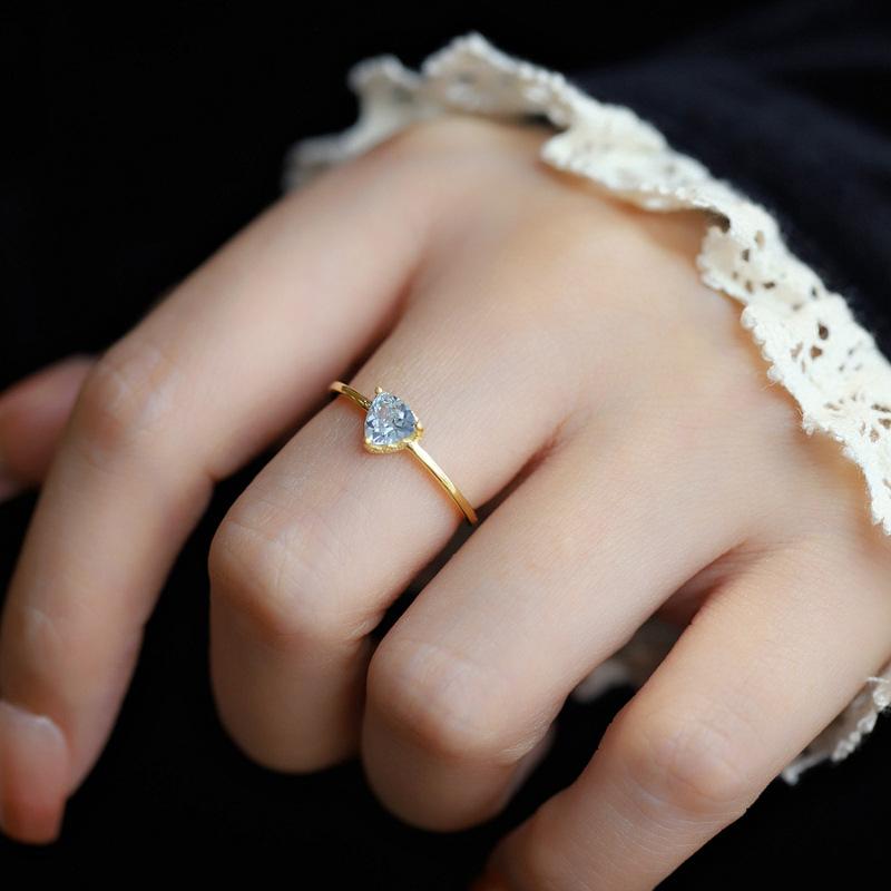 925 Sterling Silve Tiger Eye Stone Irregular Ring for Women Girl Fashion Versatile Originality Gift Dropshipping