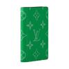 Louis Vuitton Pocket Organizer Monogram Flap Leather Wallet Women Wallet Green M83101