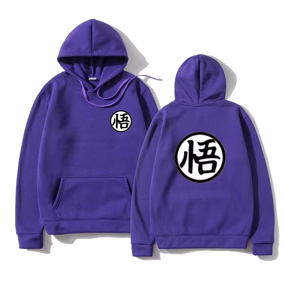 Winter and Autumn Hooded Drawstring Long-sleeved Printed Pullover Sports Shirt Casual Hoodie