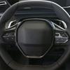 For Peugeot E-208 508 208 3008 GT 4008 5008 2016-2020 Car Steering Wheel Panel Cover Sequins Trim  Accessories