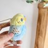 Stuffed Animal Parrot Keyring Cute Bird Bird Pendant Plush Magnetic Keychain  Friend Couple