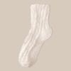 1/4 Pairs Winter Coral Velvet Socks Warm Floor Socks Soft Cotton Socks  Sleep Socks