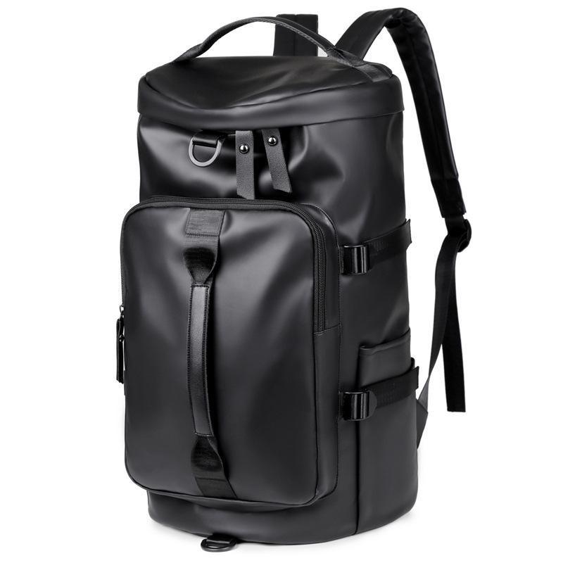 Travel Backpack for Men's Sports Wet and Dry Fitness Bag for Men's Training Handheld Shoulder Crossbody Bag