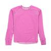 Спортивная тренировочная теплая вязаная толстовка с круглым вырезом и длинным рукавом для бега женская толстовка 588555-514
