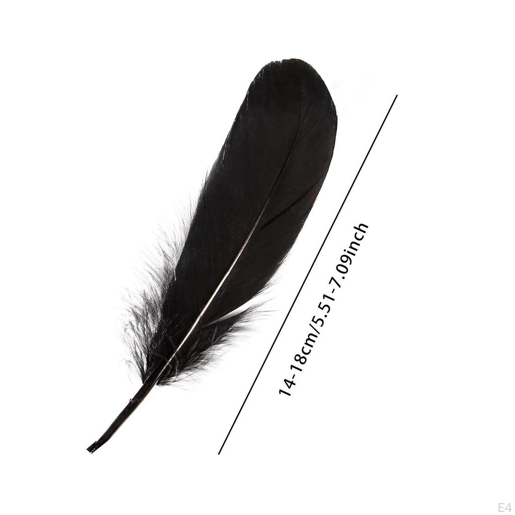 100 шт. перьев для поделок, искусственные перья, аксессуары для рукоделия
