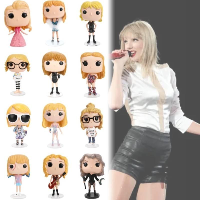Modern Minimalist Taylor Swift Resin Doll Figurine Decorative Piece For Home And Office Spaces